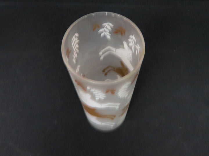 Frosted Cavalcade Tom Collins Glasses