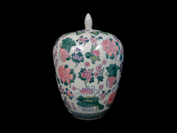Vintage Chinoiserie Ginger Jar