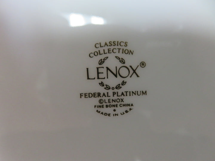 Lenox Federal Platinum China Set