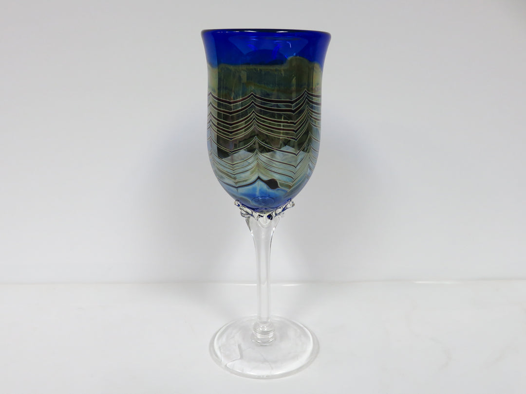 Charlie Miner Handblown Goblet