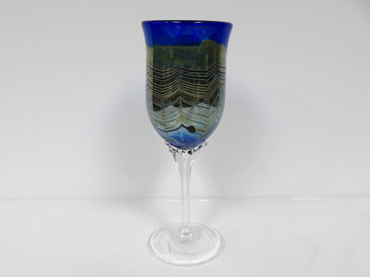 Charlie Miner Handblown Goblet