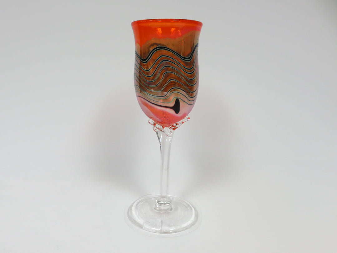 Charlie Miner Handblown Goblet