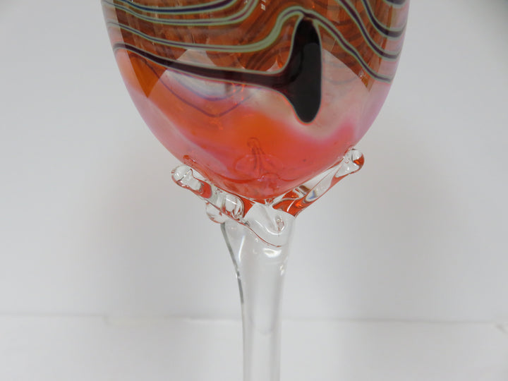 Charlie Miner Handblown Goblet