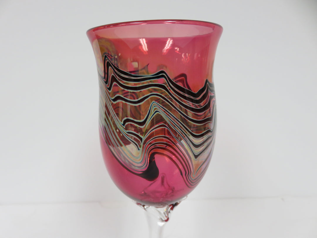 Charlie Miner Handblown Goblet