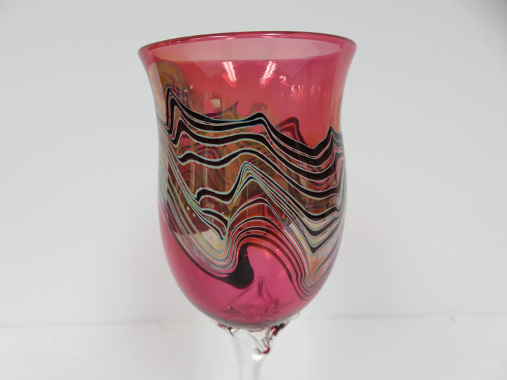 Charlie Miner Handblown Goblet