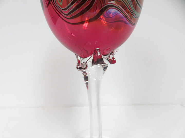Charlie Miner Handblown Goblet