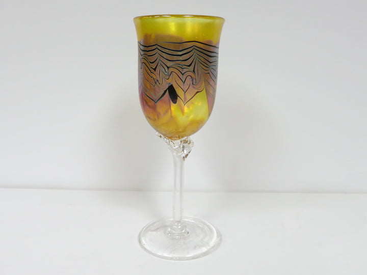 Charlie Miner Handblown Goblet