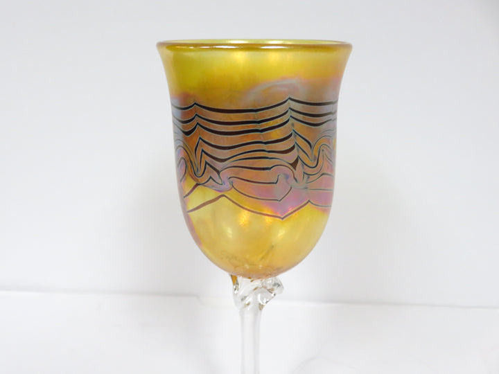 Charlie Miner Handblown Goblet