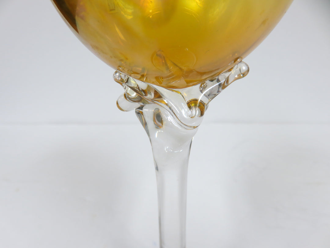Charlie Miner Handblown Goblet
