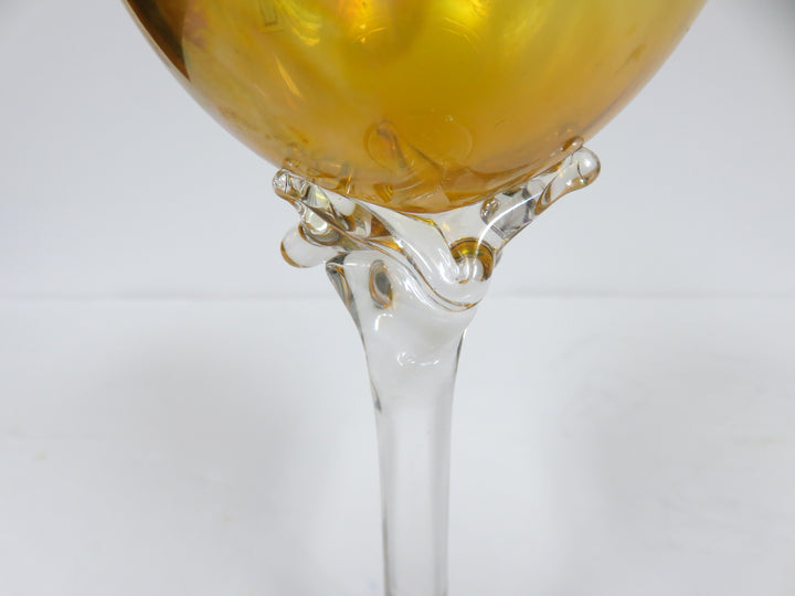 Charlie Miner Handblown Goblet