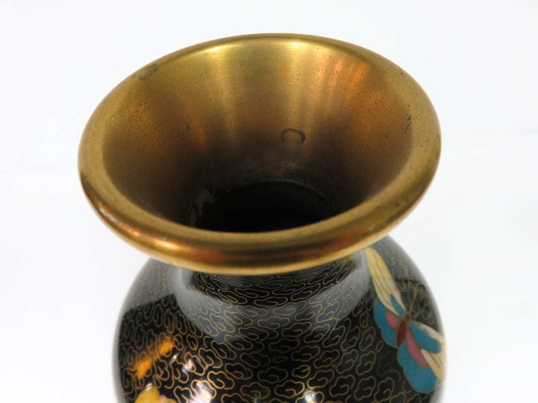 Cloisonne Vase on Stand