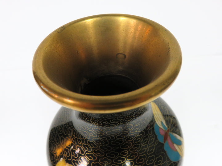 Cloisonne Vase on Stand