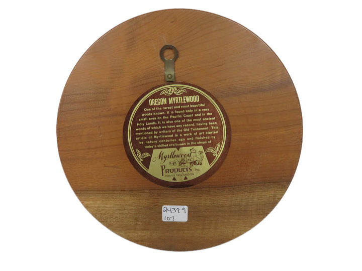 Wood Wall Plaque of Church