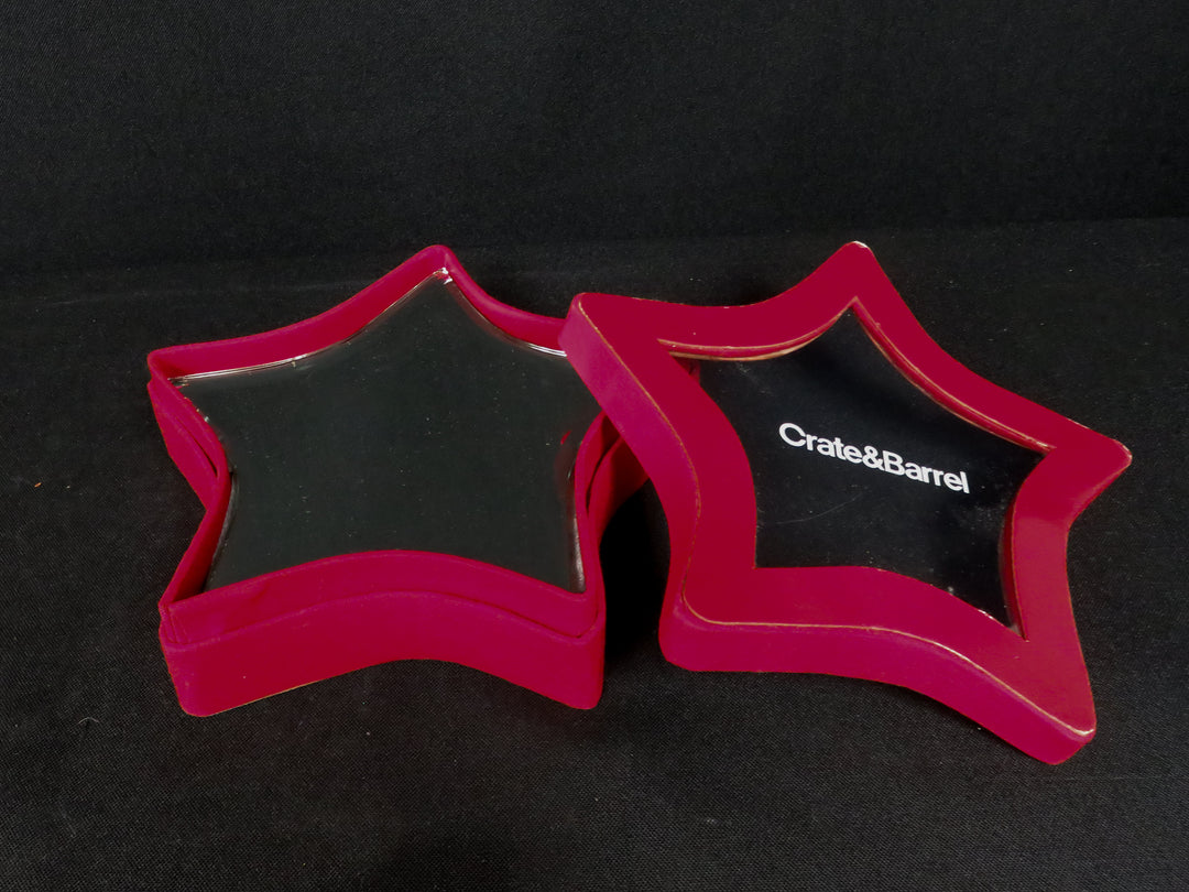 Crate & Barrel Mirrored Coasters