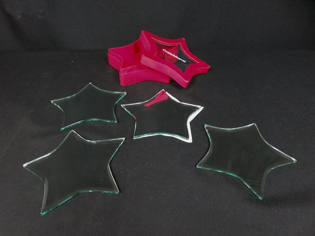 Crate & Barrel Mirrored Coasters