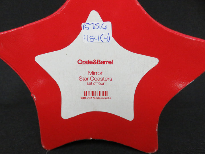 Crate & Barrel Mirrored Coasters