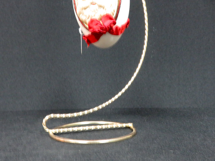 Goose Egg Ornament on Stand