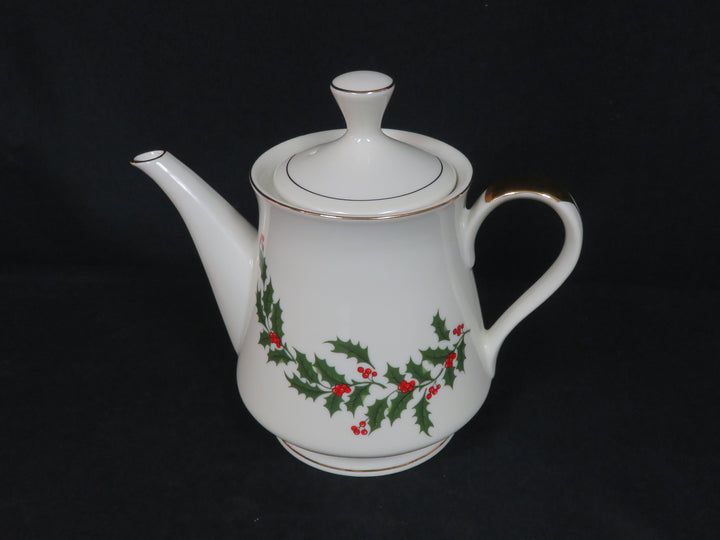 Christmas Holly Teapot
