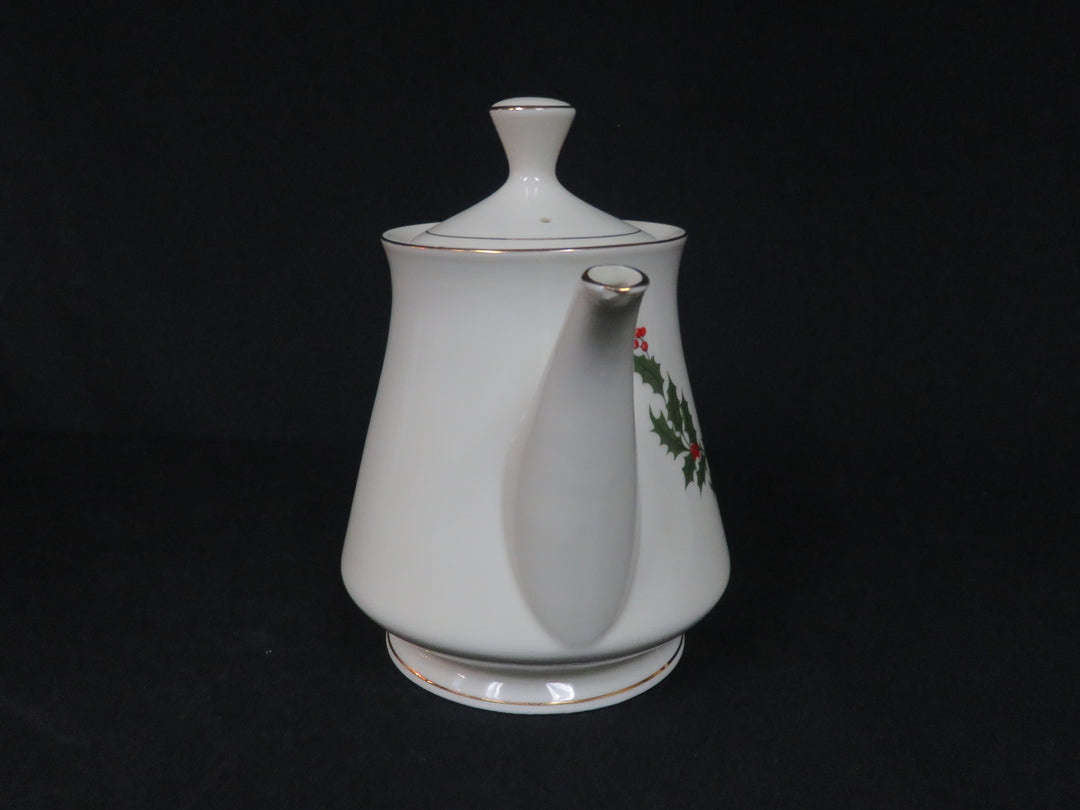 Christmas Holly Teapot