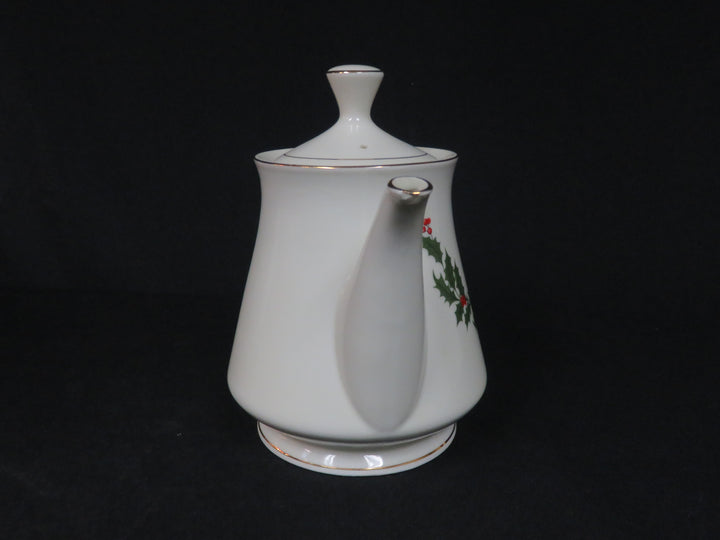Christmas Holly Teapot