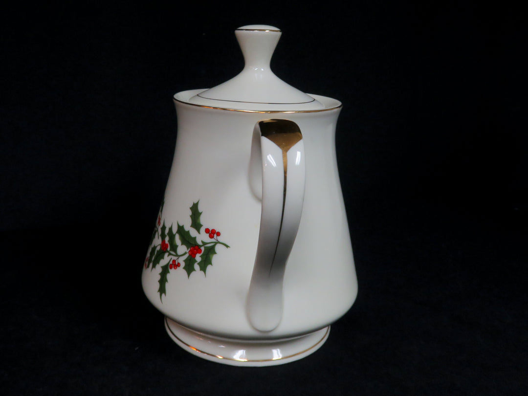 Christmas Holly Teapot
