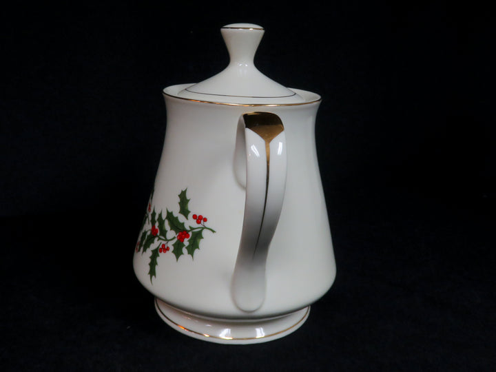 Christmas Holly Teapot