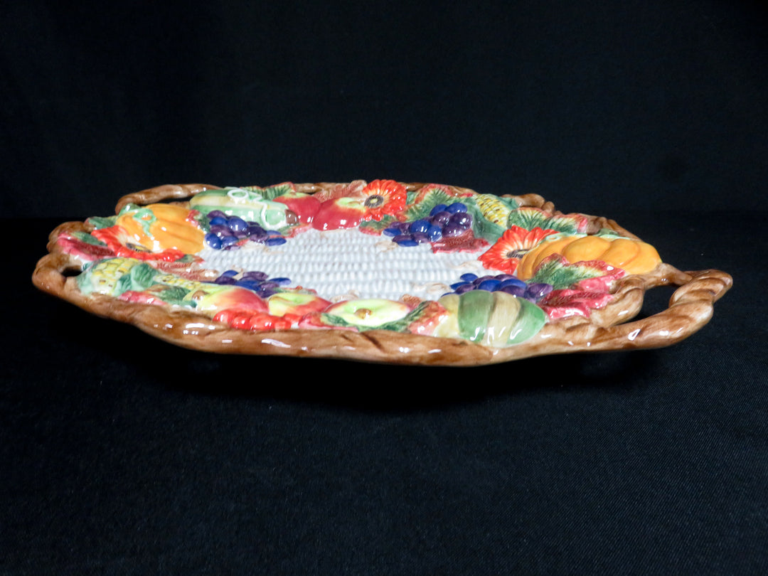 Fitz & Floyd Fall Theme Tray