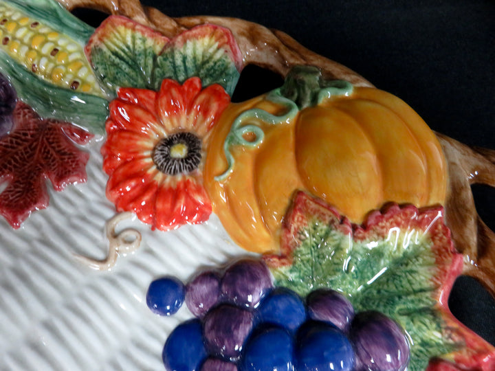 Fitz & Floyd Fall Theme Tray