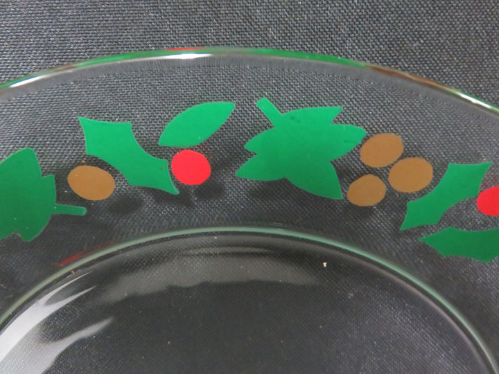 Arcoroc Christmas Plates