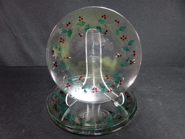 Pfaltzgraff Winterberry Glass Plates