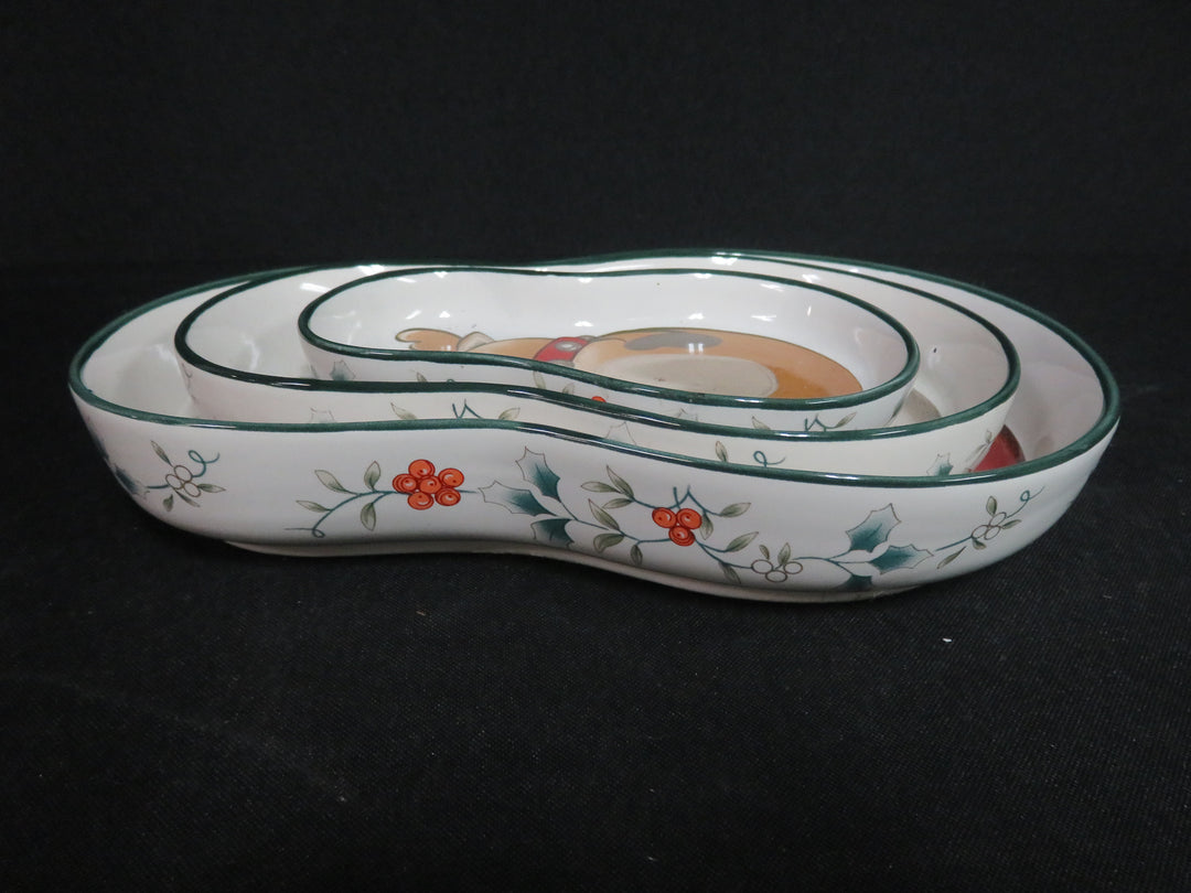 Pfaltzgraff Holiday Tidbit Dishes