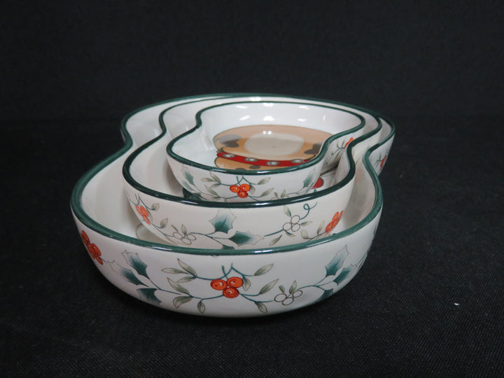 Pfaltzgraff Holiday Tidbit Dishes
