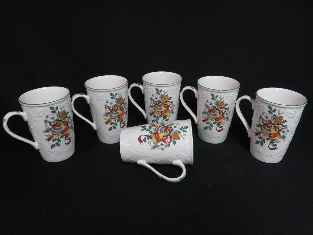 Mikasa Christmas Mugs
