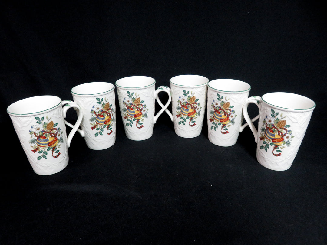 Mikasa Christmas Mugs