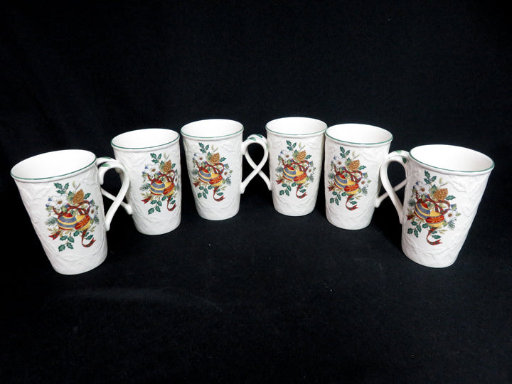 Mikasa Christmas Mugs