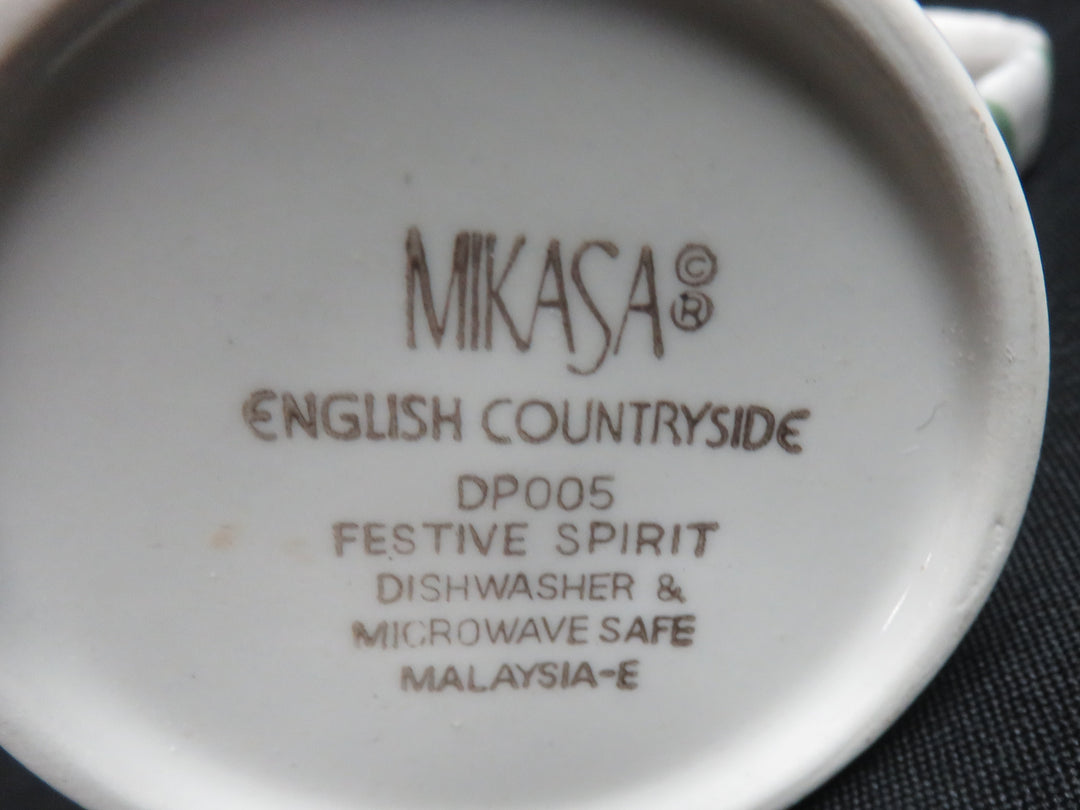 Mikasa Christmas Mugs