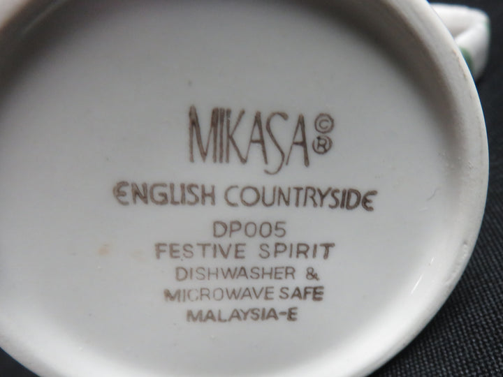 Mikasa Christmas Mugs