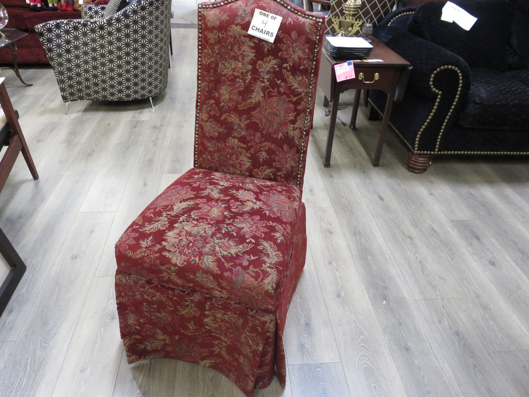 Four Upholstered Dining Chairs