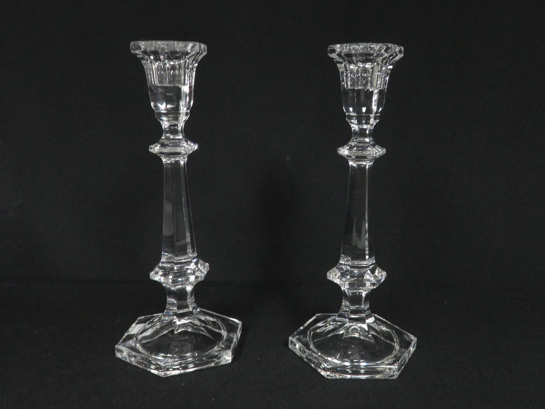 Glass Candlesticks