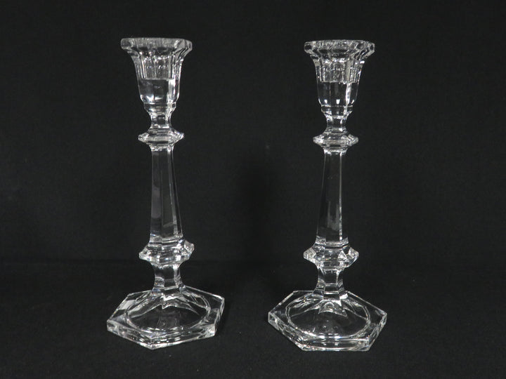 Glass Candlesticks