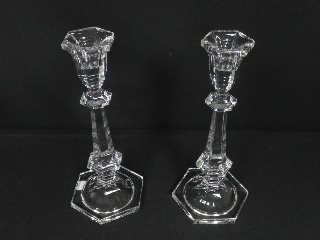 Glass Candlesticks