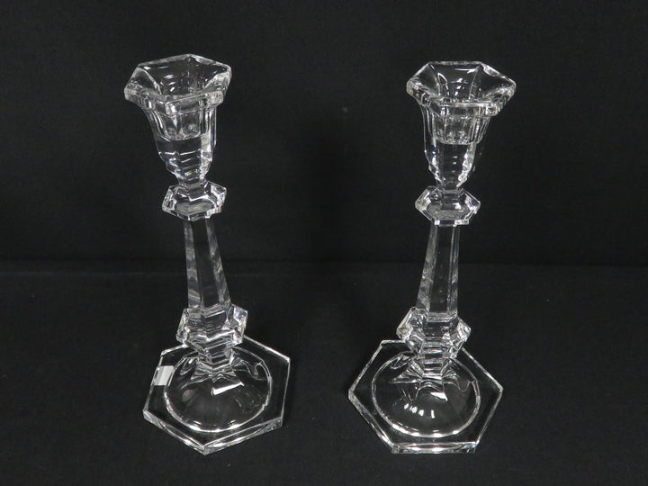 Glass Candlesticks