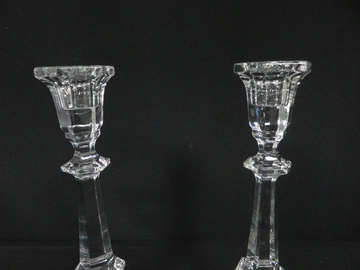 Glass Candlesticks