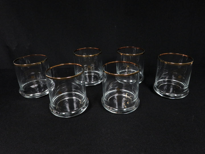 Gold Rimmed DOF Glasses