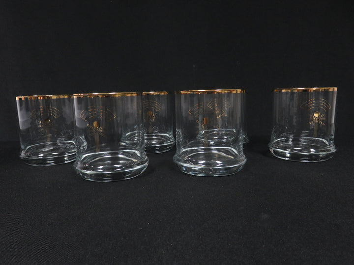 Gold Rimmed DOF Glasses