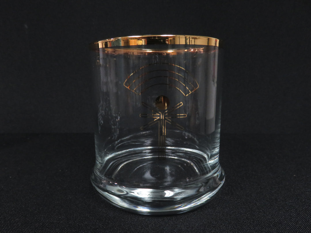 Gold Rimmed DOF Glasses