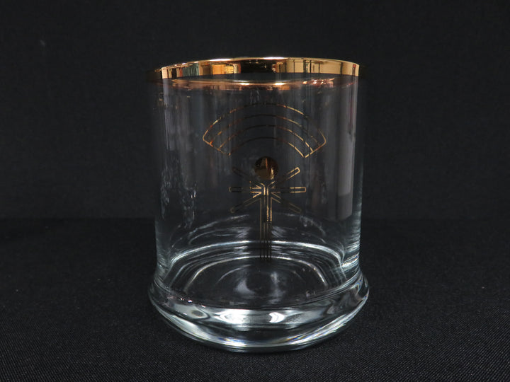 Gold Rimmed DOF Glasses