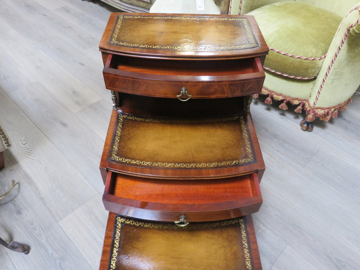 Vintage Library Step Side Table