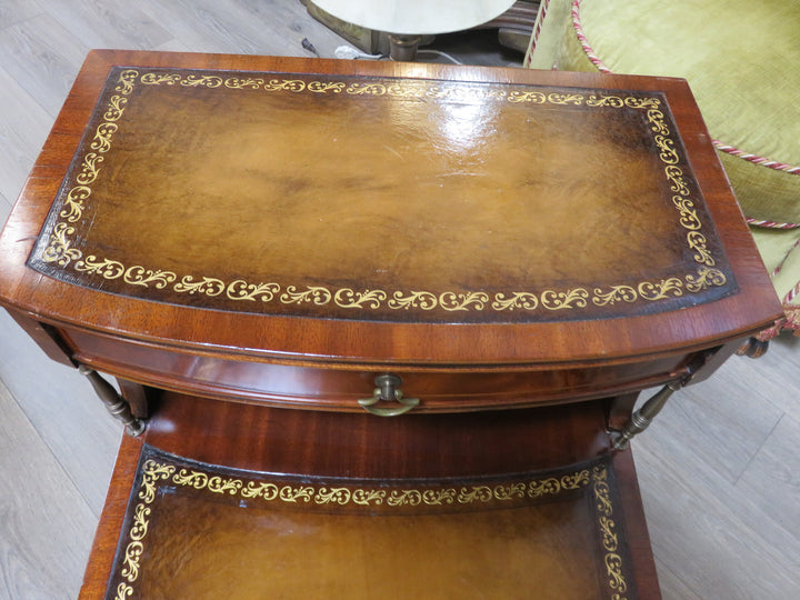 Vintage Library Step Side Table