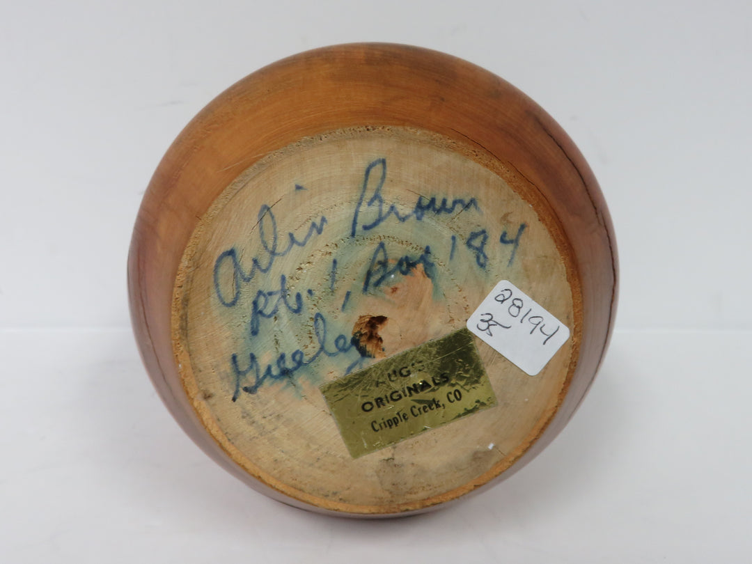 Arlin Brown Wood Vessel